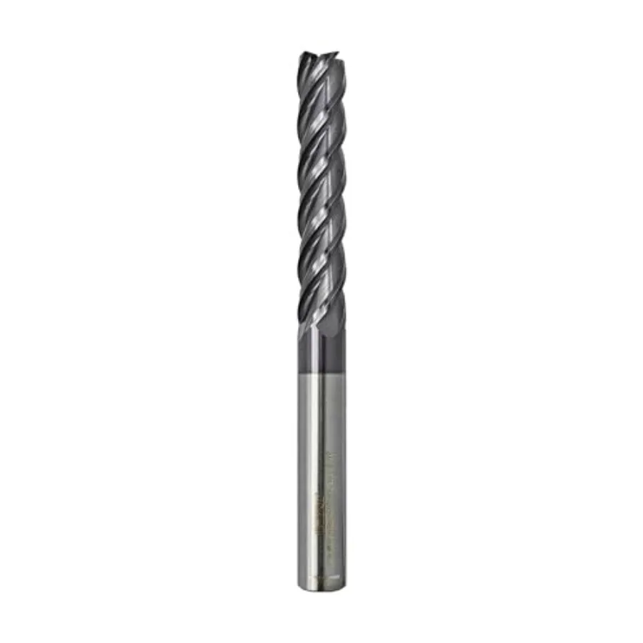 

Tools Extra Long Carbide Square End Mill for Cutting Alloy SteelsCast Iron Hardened Steel - 4 Flute Milling Cutter 3/8 Shank 3/