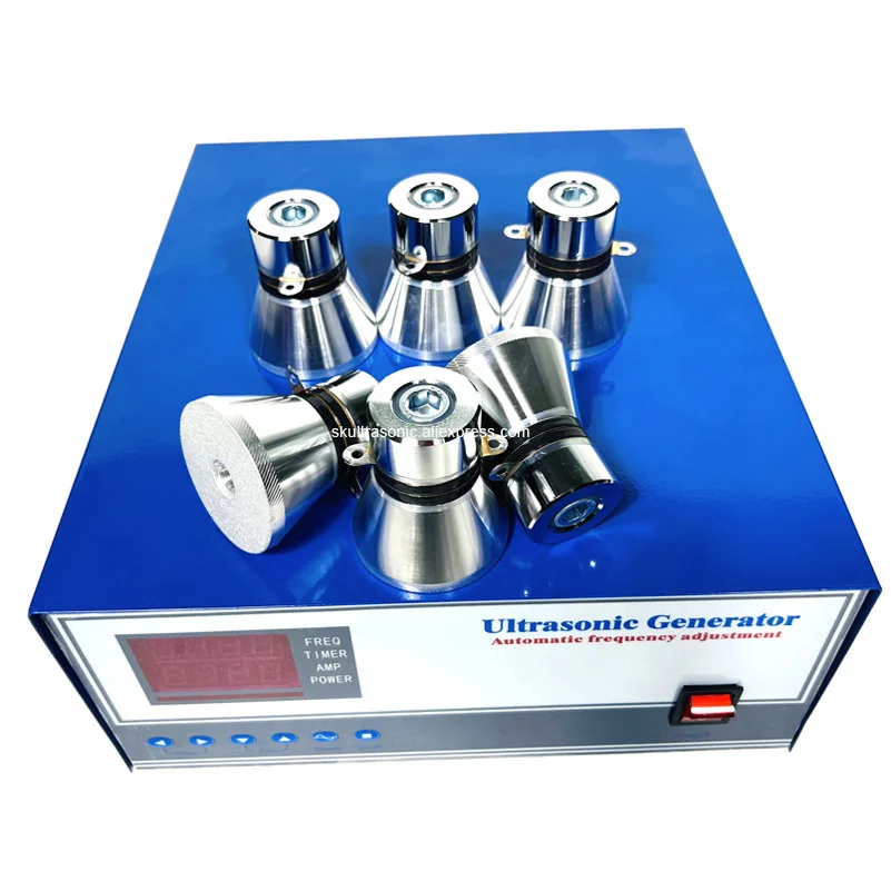 Gerador de varredura ultrassônica de 28KHz 40KHz 2400W para máquina de limpeza ultrassônica OEM limpador de peças de hardware