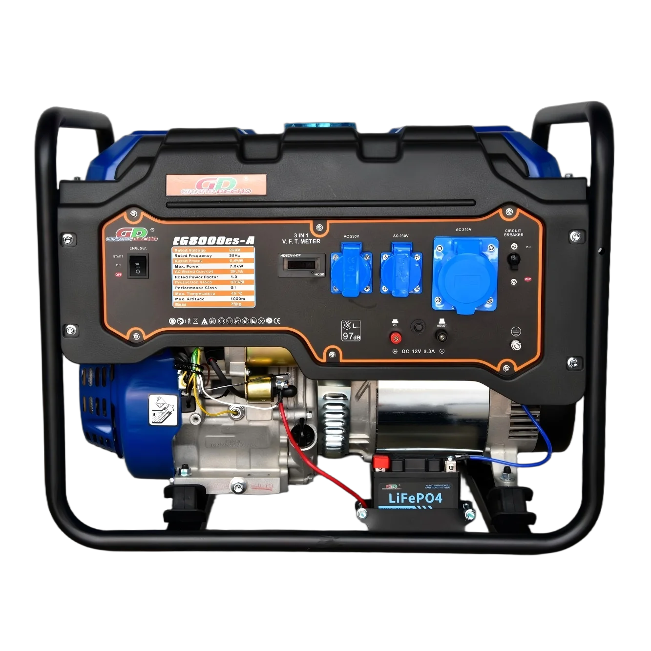 Hot Sale EG8000es-A  Generator Start Stable Output