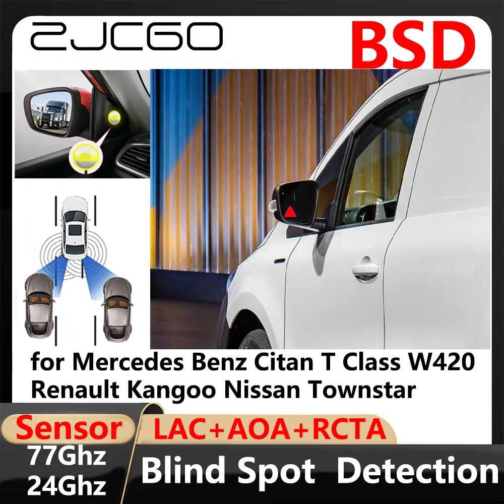 BSD Blind Spot Detection Lane Change Assisted Parking Driving Warnin for Mercedes Benz Citan T Class W420 Renault Kangoo Nissan