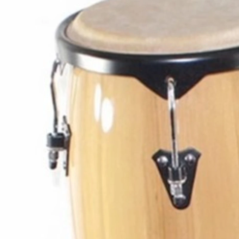 12-Inch Wooden Conga Drum Set for Beginners