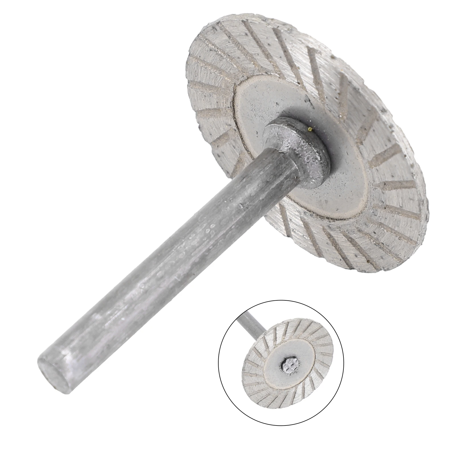 1pc Cutting  Disc 6mm Shank Circular Saw  Blade Wood Metal Stone Cutting  Discs With Mandrel For Wood Metal Stone Granite Marble