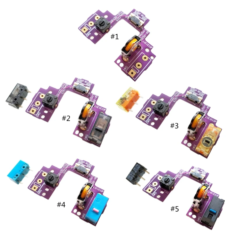 for GPW Wireless Gaming Mouse Hot-swap Micro-motion Motherboard Purple Edition