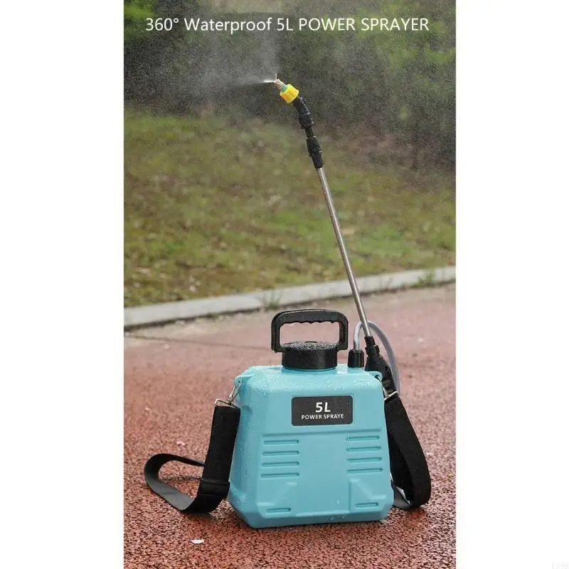 F19B 5L Shoulder Garden Electric Sprayer Pot Direct Sprayer for Outdoor Watering