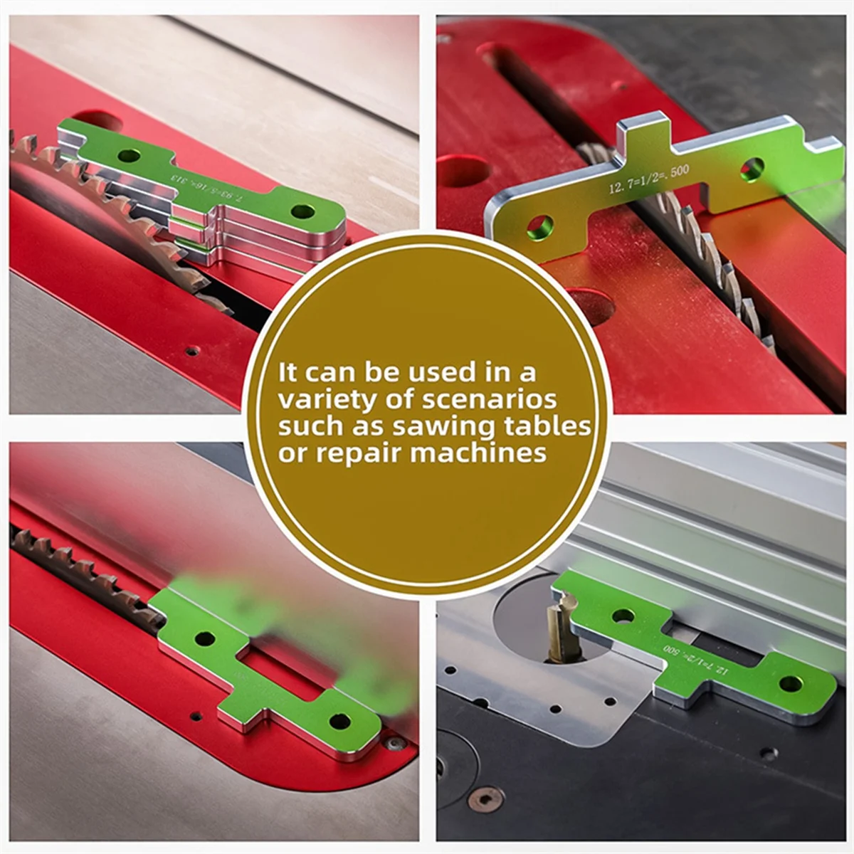 ABNJ 7PCS 게이지 설치 블록 목공 테이블 톱 높 - Woodworking Gauge 리뷰 및 가격