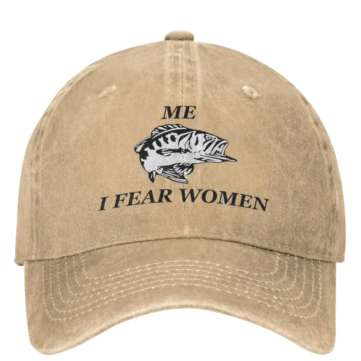 I FEAR WOMEN Casual Baseball Cap Classic Fishing Hunting Camping Trucker Hat Spring Hot Sale Men Women y2k Retro Baseball Caps