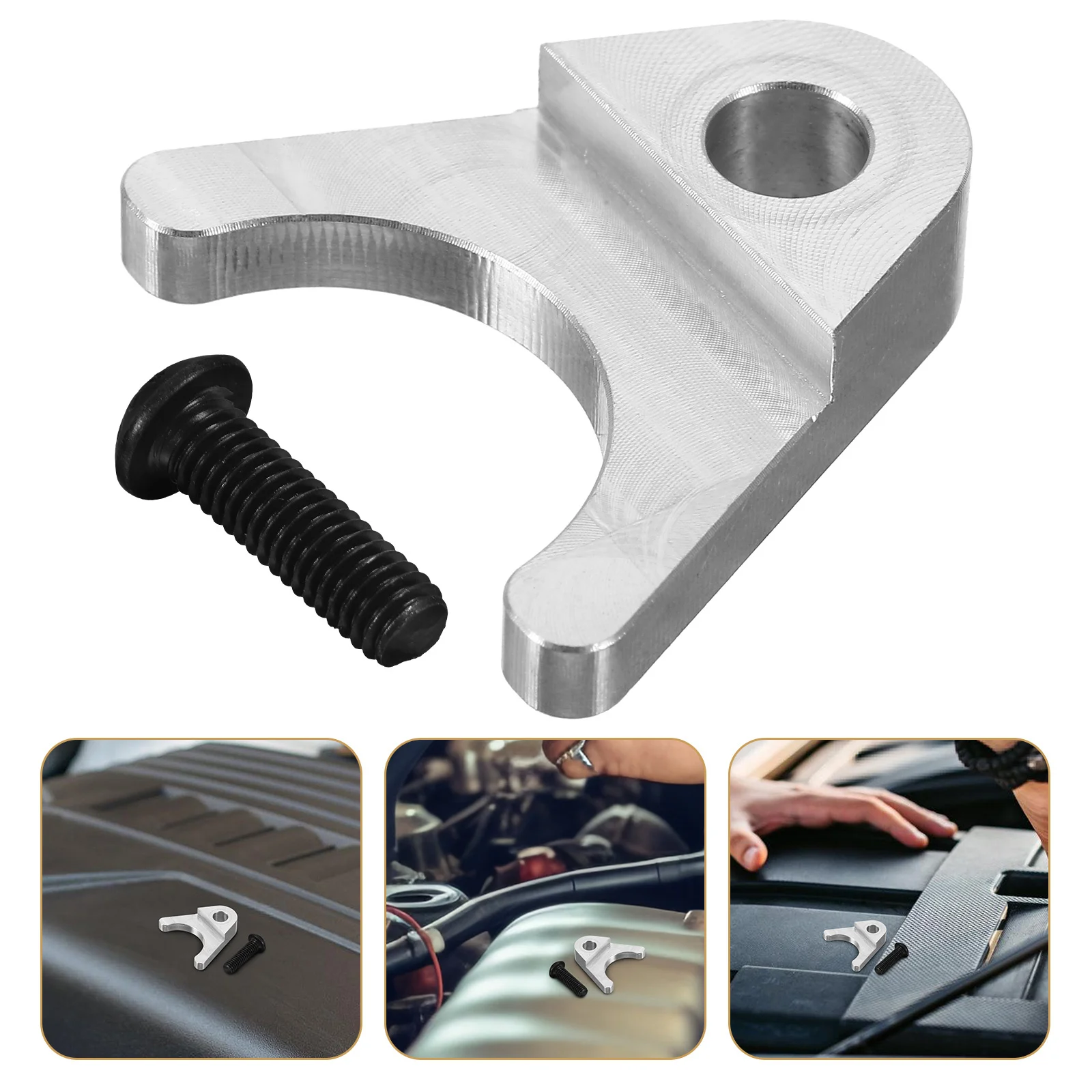 

Oil Pump Bracket Durable Easy Install Engines Pickup Tube Secure Fastening Engine Performance Enhancement Oil Pump Holder