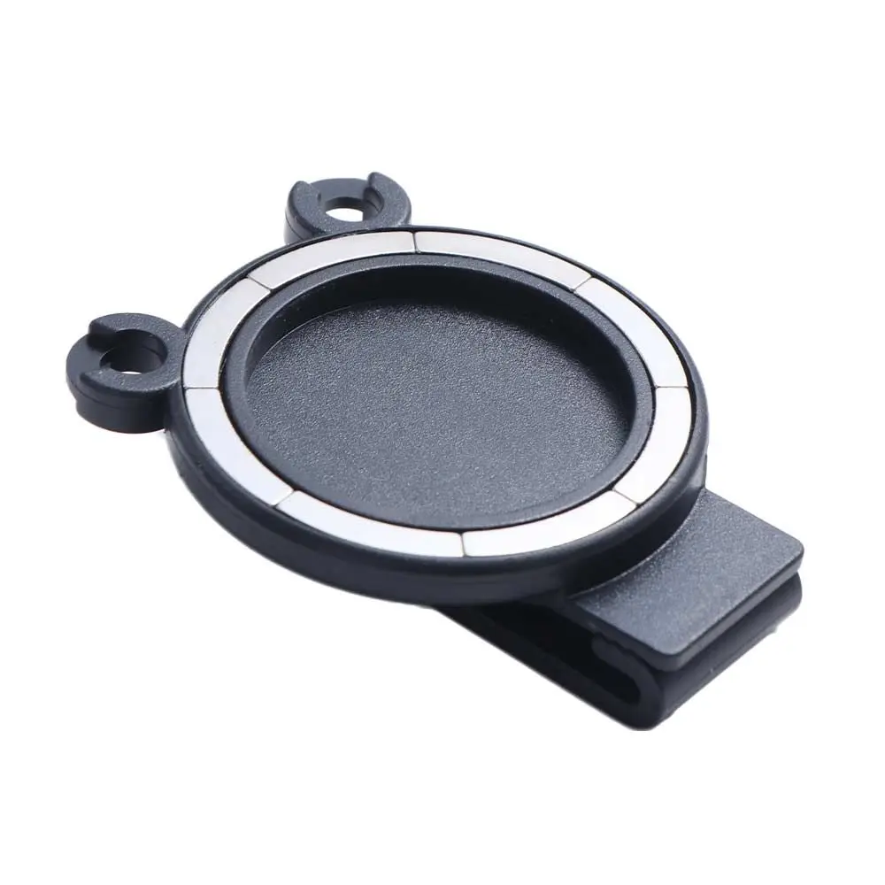 Free Hands Magnetic Phone Holder Spring Rope Metal Hook Phone Belt Clip Holder Quick Release Detachable Phone Backpack Clip