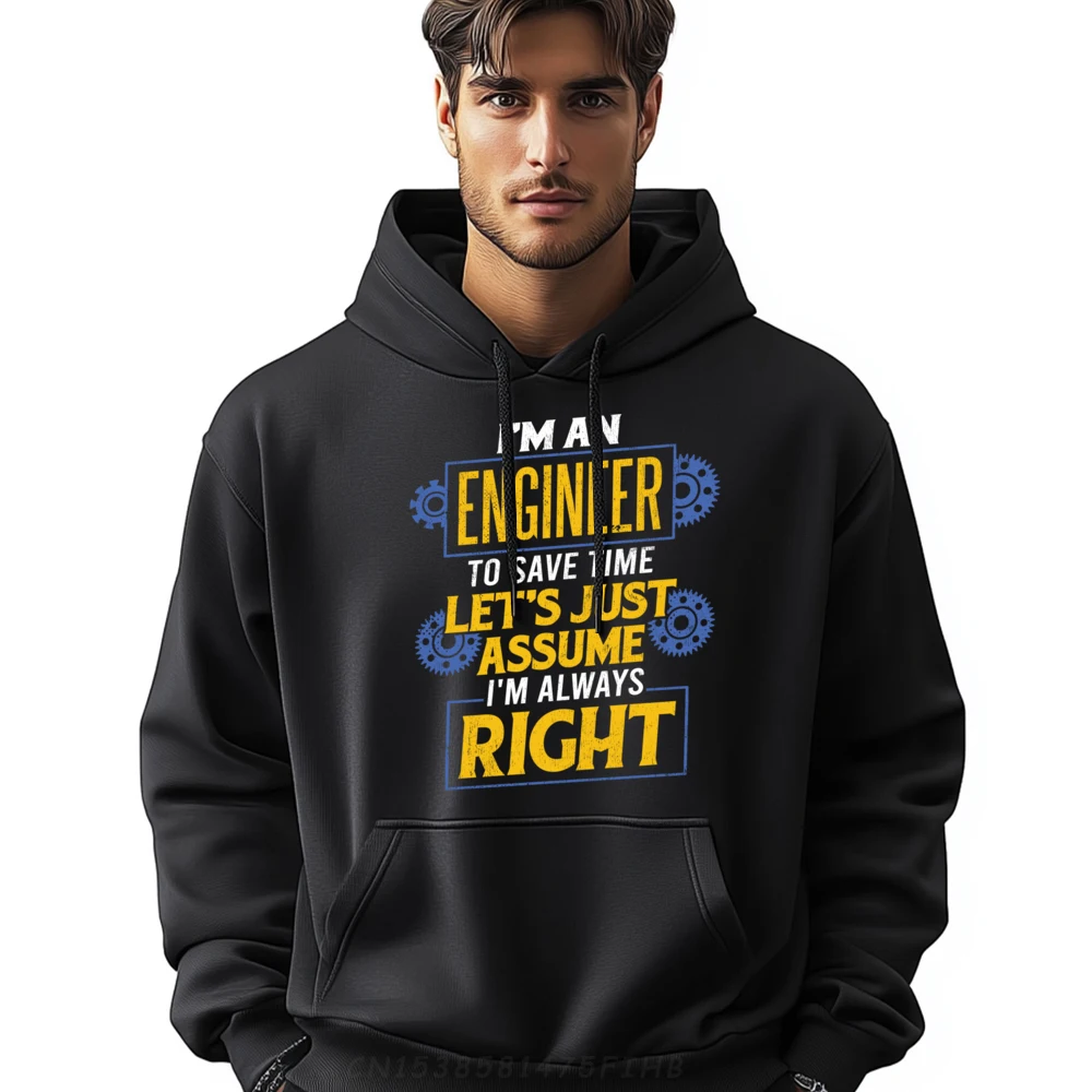 

Sarcastic Engineer Profession Mens Sweatshirts Graphic Tee Streetwear Alphabet Christmas Sweater