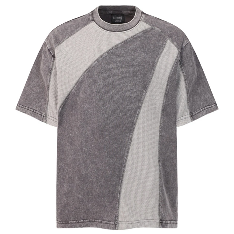 

Harajuku Y2K Vintage Men's T-shirt Streetwear Hip Hop Oversized Loose Ripped Tie Dye Tshirts Casual Tee Tops