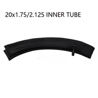 20x1.75/1.95/2.125 Inch Electric Bicycle Inner Tube 20*1.75 Inch Mtb Camera 20 Inch Bike Pneu Black Rubber Tires Bisiklet Lastik