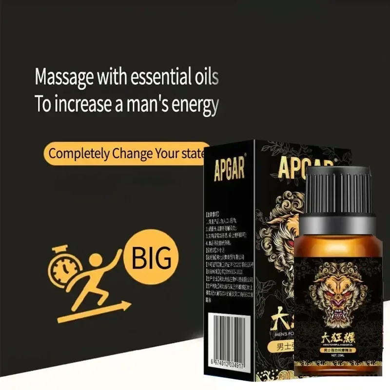 Men's Massage and Care Essential Oil Enhance Products Care Let Men Regain Their Confidence