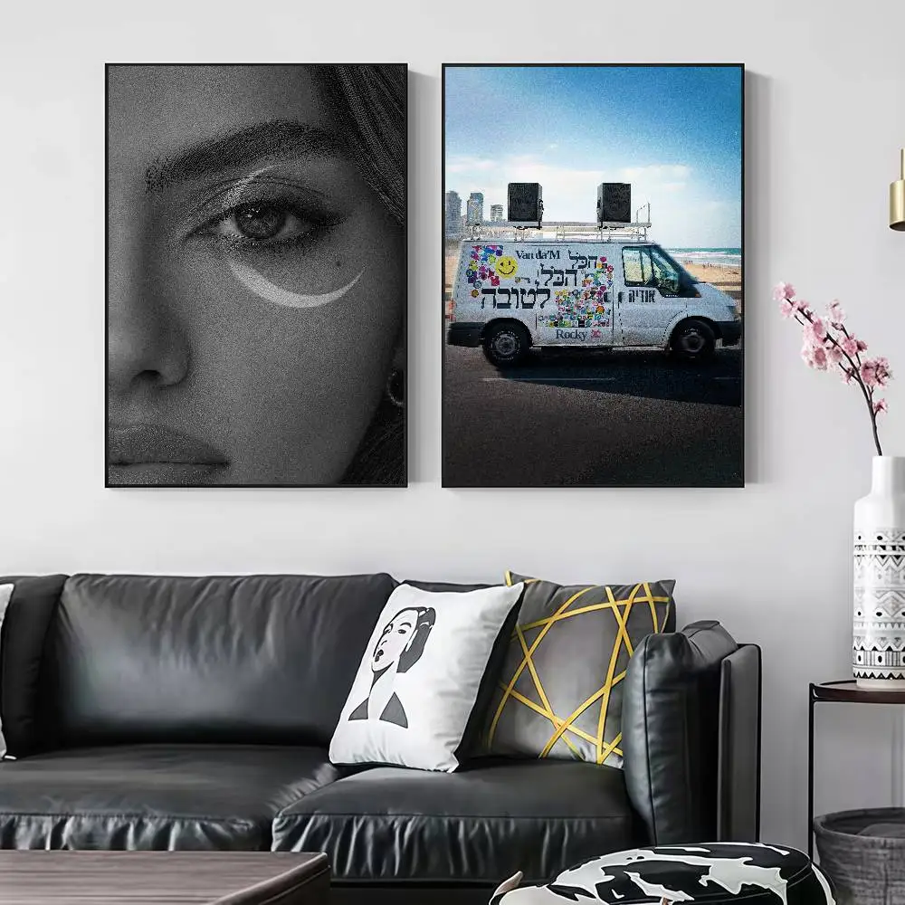 Singer O-Odeya Peelable Self-adhesive Poster Stickers Are Suitable For Frameless Wall Decoration In A Room