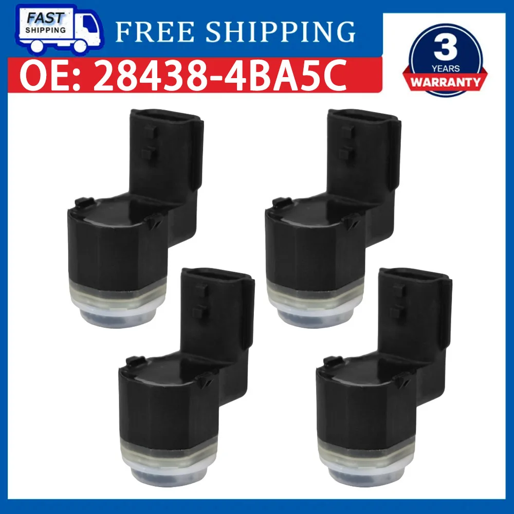4PCS High Quality PDC 28438-4BA5C 284384BA5C Parking Sensor For Infiniti Q50 Q60 QX60 QX80 For Nissan Titan 2016-2021 259949NF0A