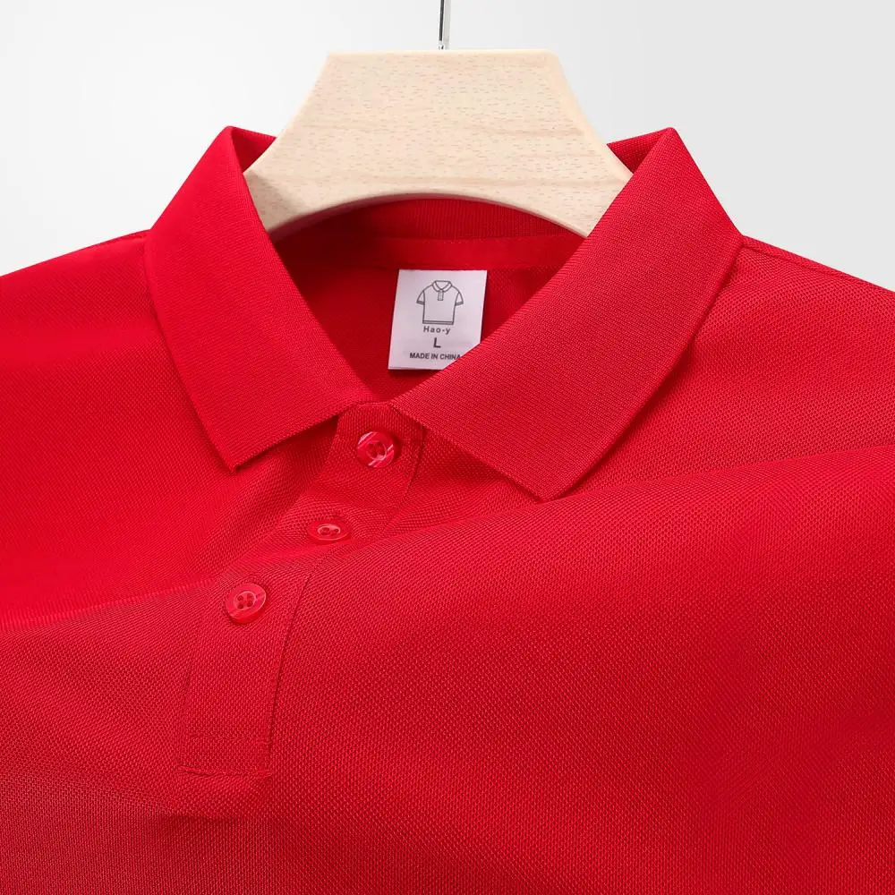 POLO de talla europea con logotipo personalizado, Polo de verano para hombre, pantalones cortos de manga, Polo de negocios de lujo para hombre, camiseta con estampado de logotipo SS-2566