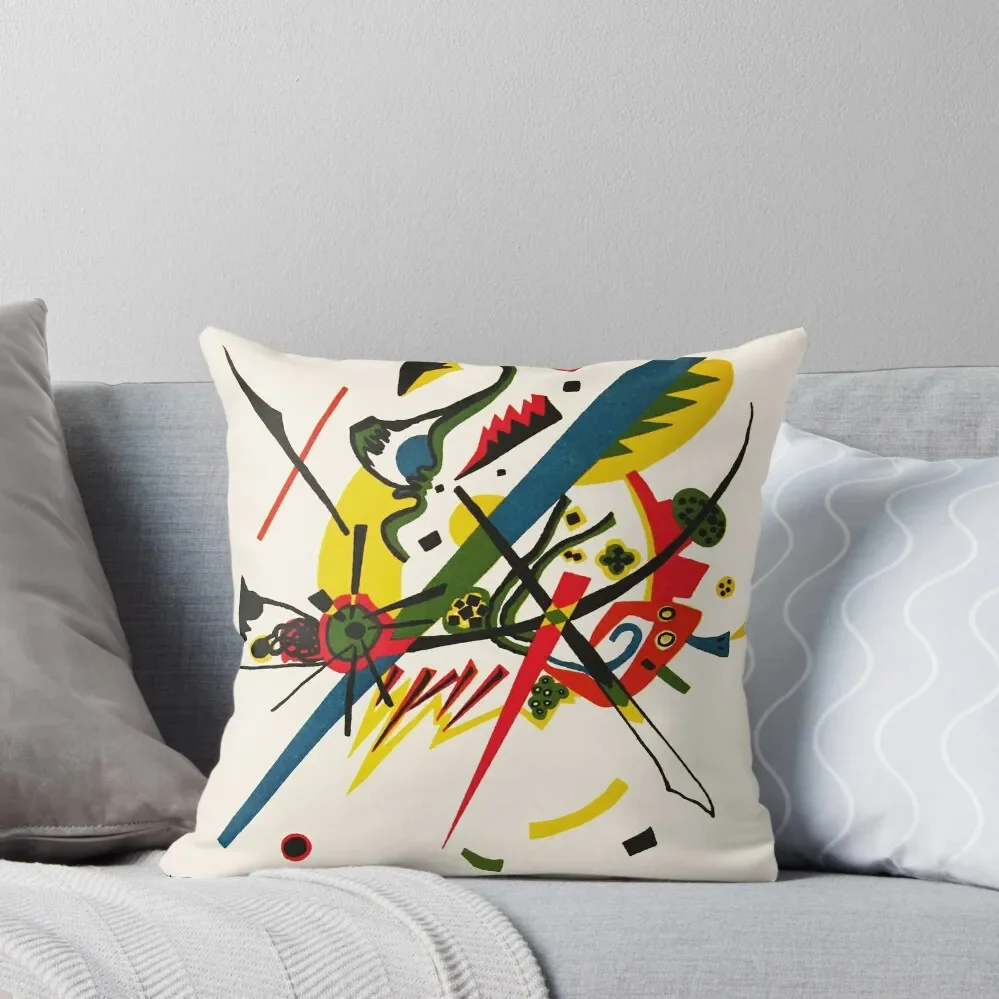 HD. Small Worlds I, by Wassily Kandinsky Throw Pillow Cushion Cover Luxury bed pillows Sofa Pillow Cover Christmas Covers