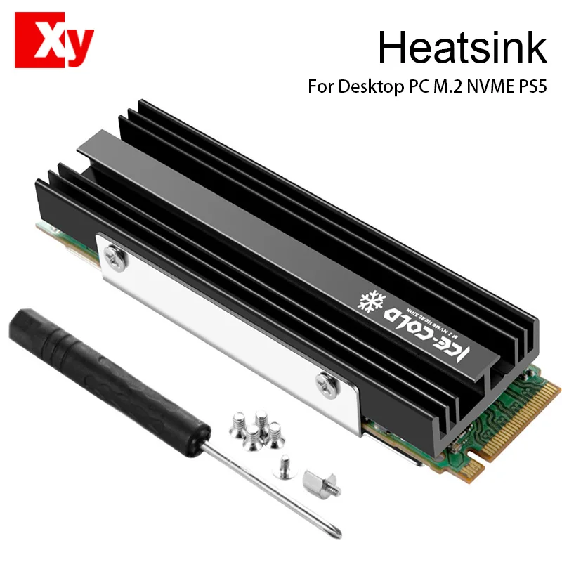 M2 SSD Heat Sink M.2 Hdd Heat Sink SSD Ultra-thin Cooling All Aluminum Pci-e Solid State Heat Sink Laptop Accessories