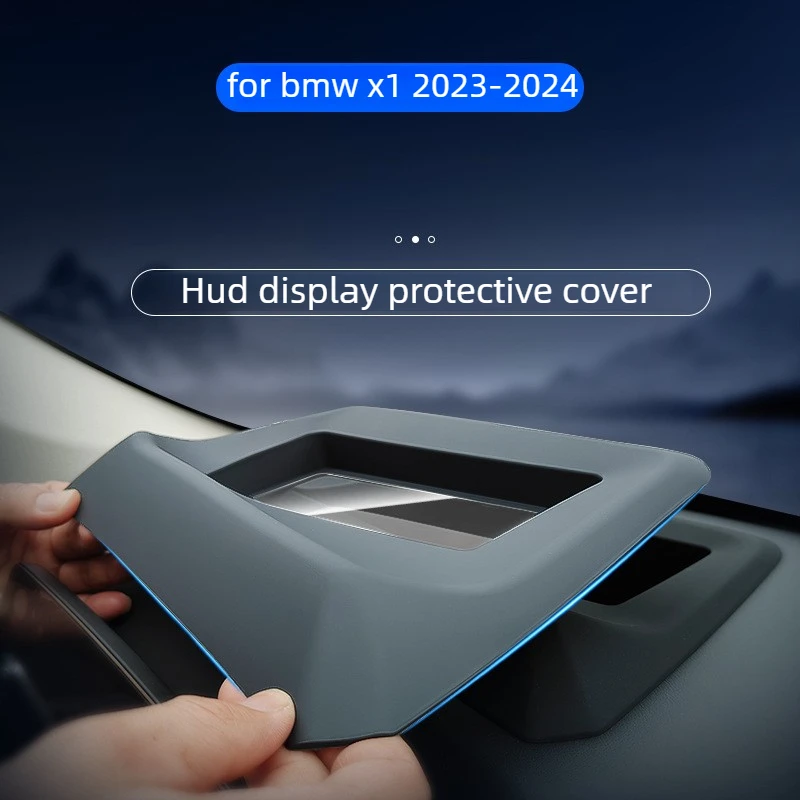 

Защитный чехол для проекционного дисплея (HUD) приборной панели для BMW iX1, X1, X2 2023-2024 годов, аксессуары для стайлинга автомобиля