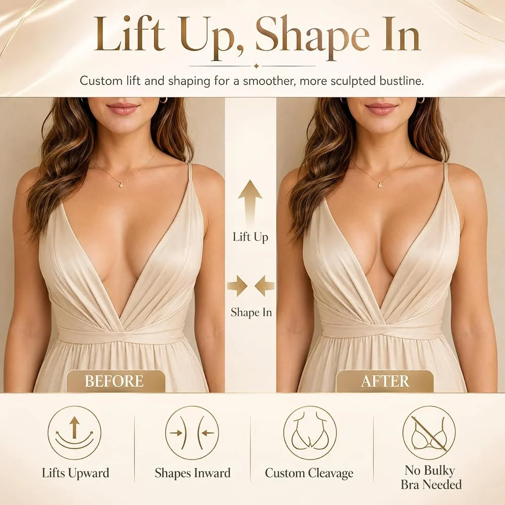 6 szt. wielokrotnego użytku, w – Strapless Bra Adhesive recenzja i cena