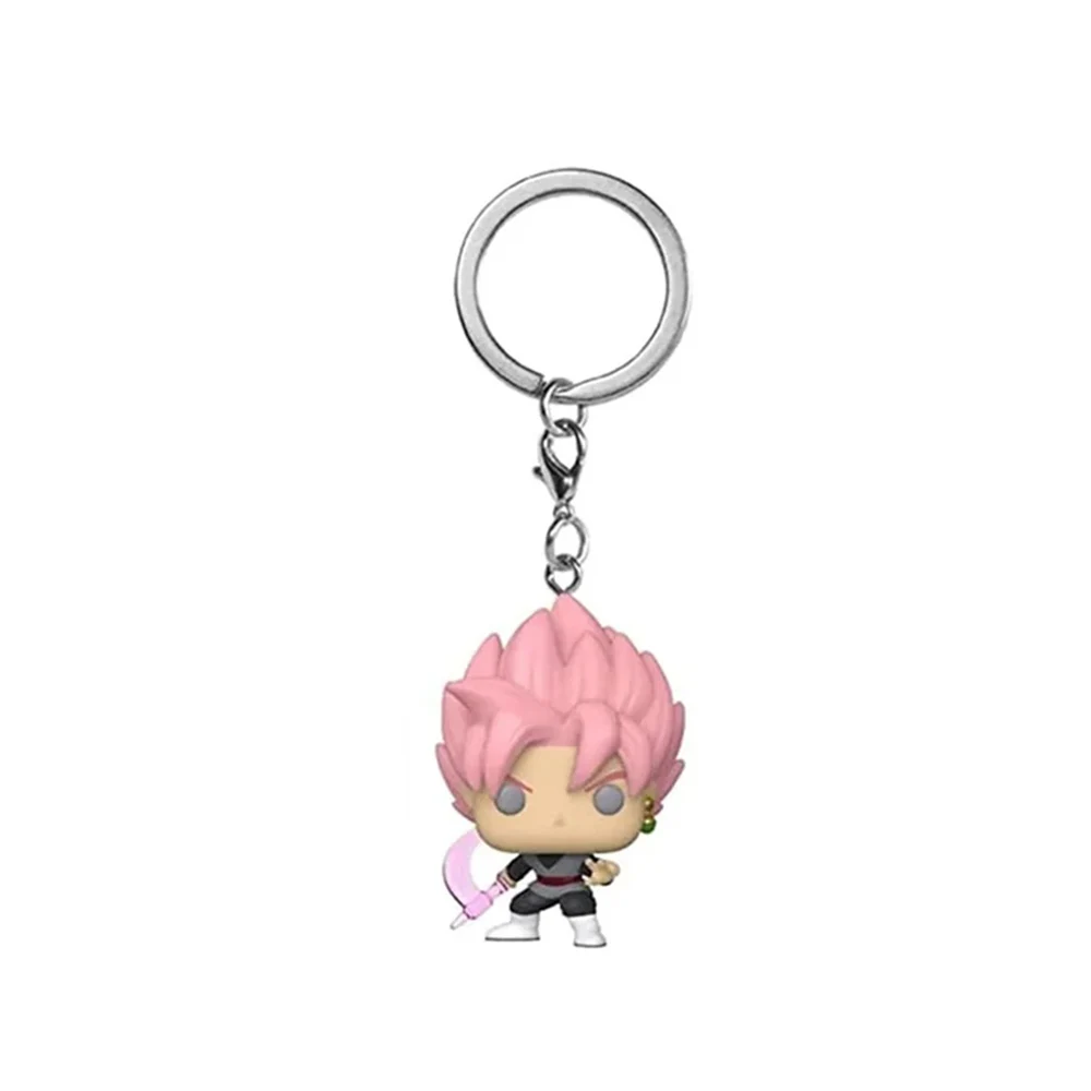 New Dragon Ball Z Keychains Cartoon Anime Figures Son Goku Master Roshi Children Pendant Collection Decoration Model Toys Gifts - view 2