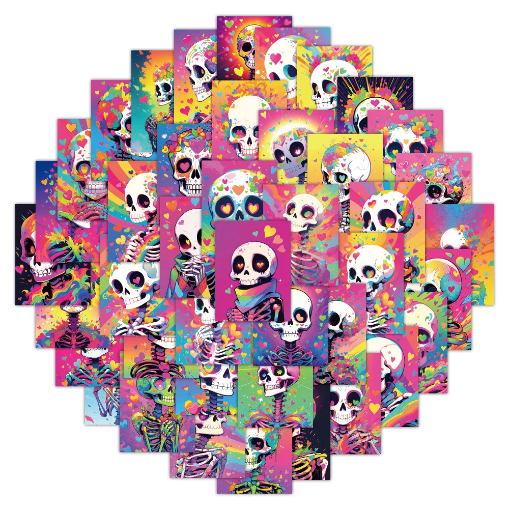 60Piece Love Bone-Themed Stickers - Decorative Decals for Notebooks, Phone Cases, Backpacks & Water Bottles Giajar Sticker Store