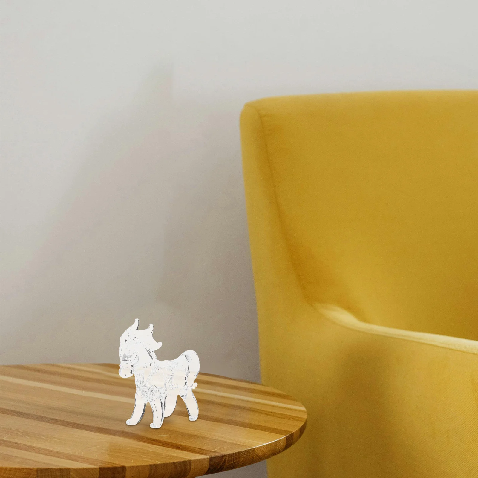 كريستال الدائمة تمثال حصان سطح المكتب مكتب ديكور للمنزل الحيوان هدية لعام 2026 السنة الصينية الجديدة #4