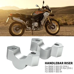 For BMW F850GS F850 GS Adv F900R F900XR F 850 900 GS R XR 2018-2026 Handlebar Riser Heighten Clamp Mount Adapter CNC Accessories