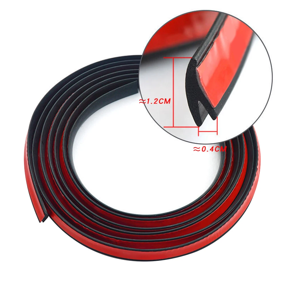 3M Car Door Edge Protector Strip Trim Y-Shape Rubber Guard Seal Waterproof EPDM Seal Edge Shield Encloser Car Weatherstrip Seal