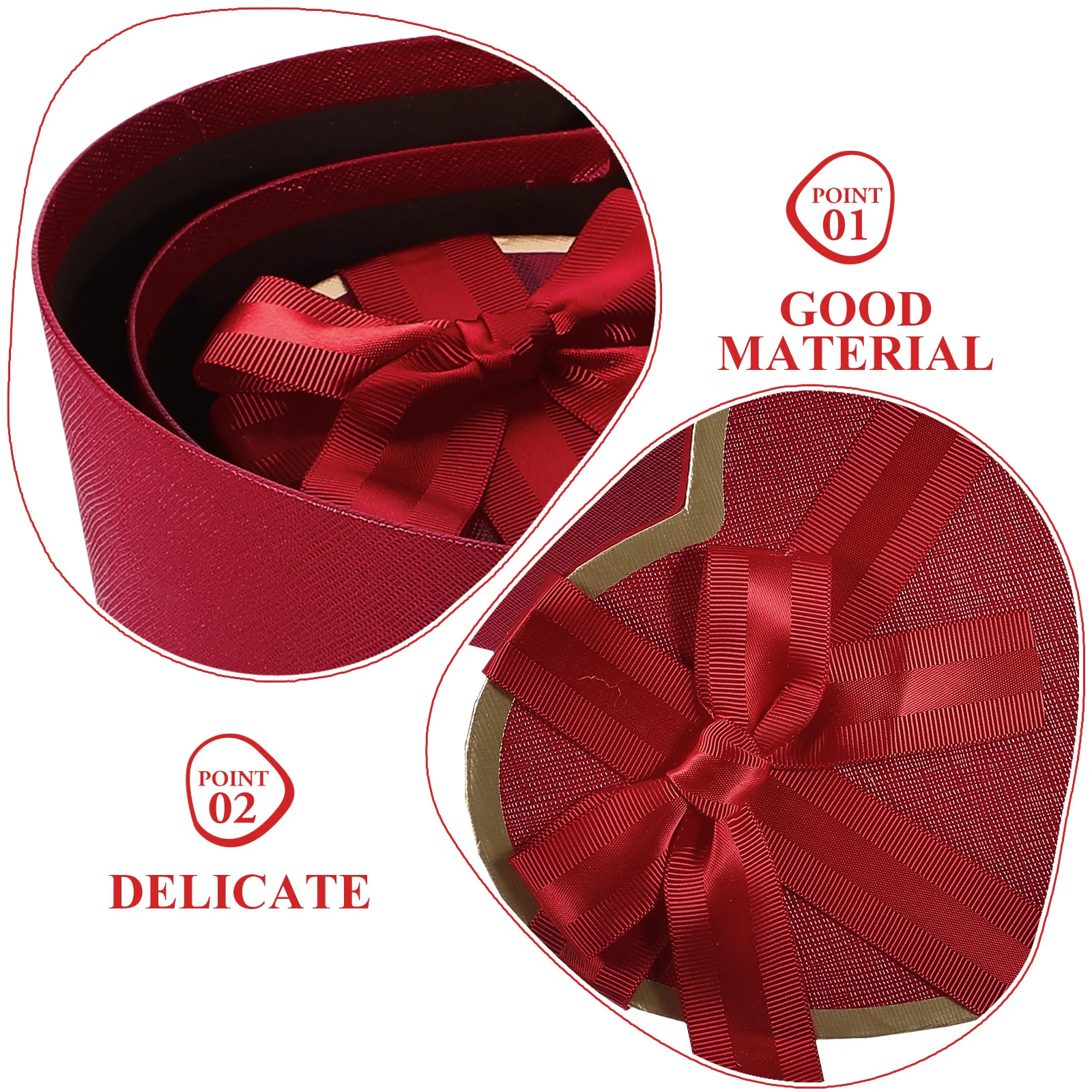 3 Pcs Gift Boxes Clothing for Gifts Packing Wrap Presents Perfume Flowers Arrangements