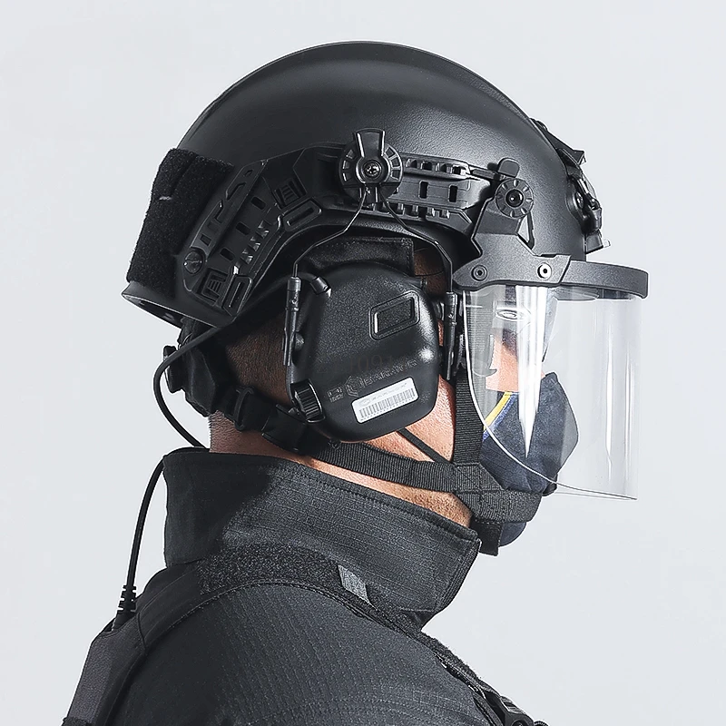 *Riot Helmets Outdoor Duty Patrol Protective Helmets Military Fans Tactical Helmets Secret Service Security