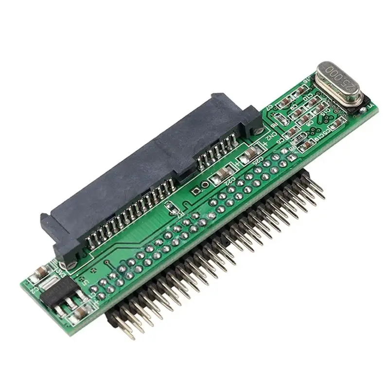 #04A Sata To IDE Adapter 2.5 Sata Female To 2.5 Inch IDE Male 40 Pin Port,Sata To IDE,(Green)