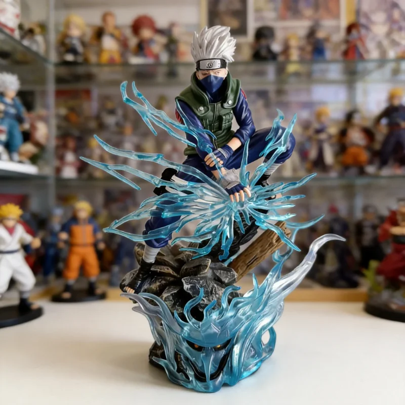 

24cm Naruto Anime Figure Hatake Kakashi Action Figure Pvc Statue Model Desktop Decoration Collection Children Gifts Toys