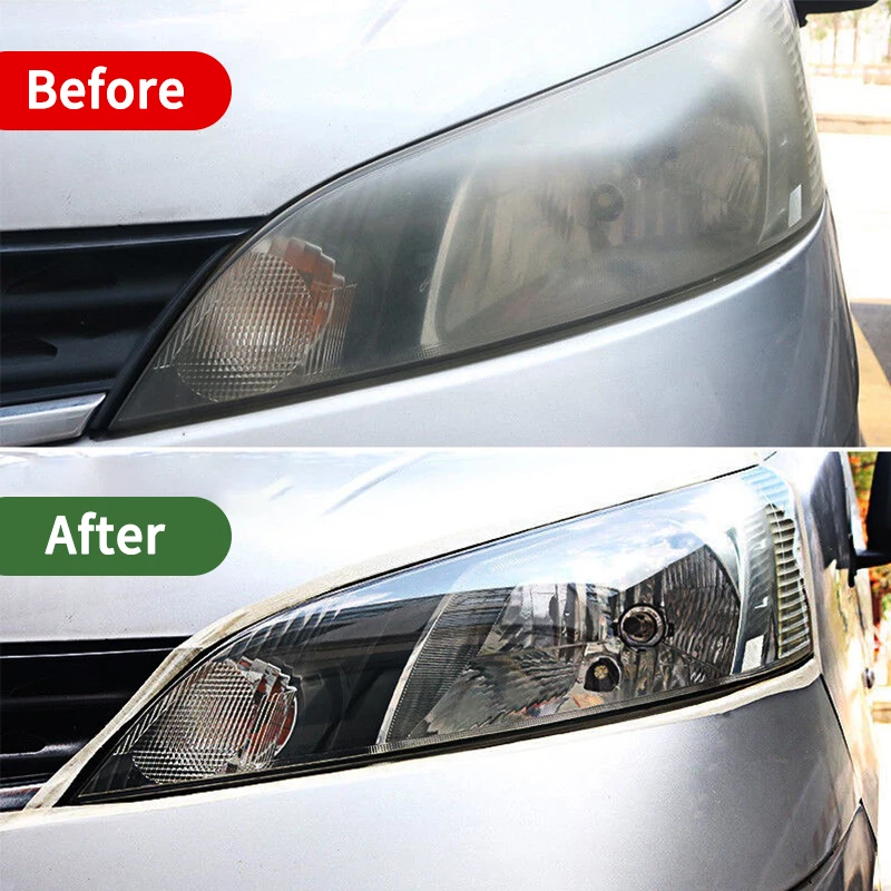 Car Headlight Restoration Kit Scratch Remover Repair Universal Refurbish Car Polymer Protect Polish Liquid Cleaners HGKJ 8