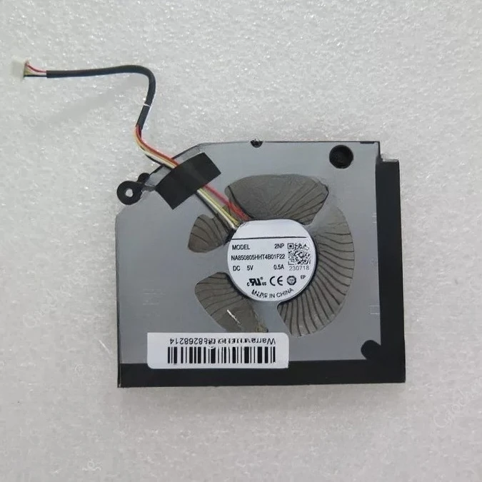 B=For Laptop CPU GPU Cooling Fan  NB800805HHT4B01F22 NA850805HHT4B01F22 DC5V 0.5A 4-Pin