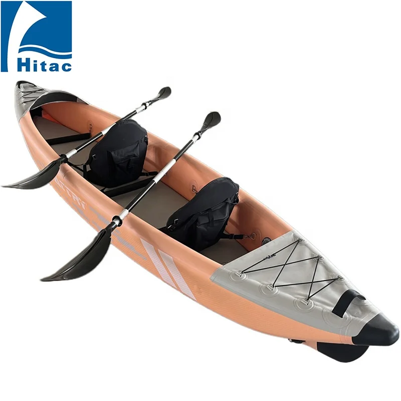 2 Person high pressure ocean sea river lake whitewater fishing kayak Inflatable Kayak paddle kayak