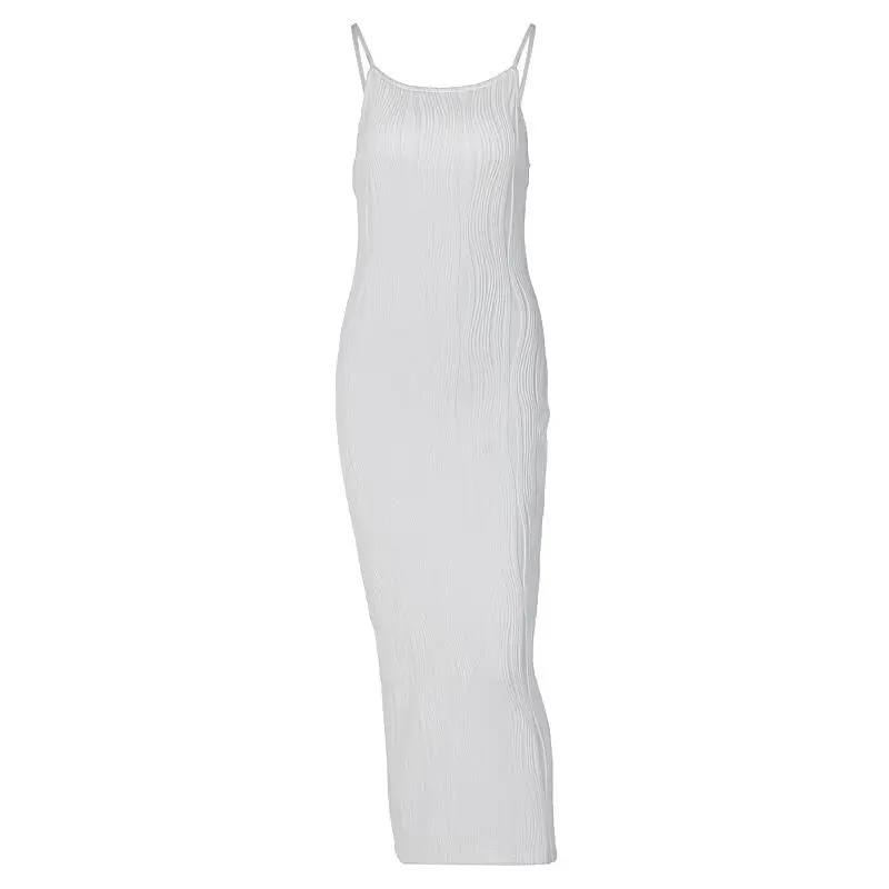 European and American women's summer new suspender dress sleeveless backless skirt slim sexy dress women's dress