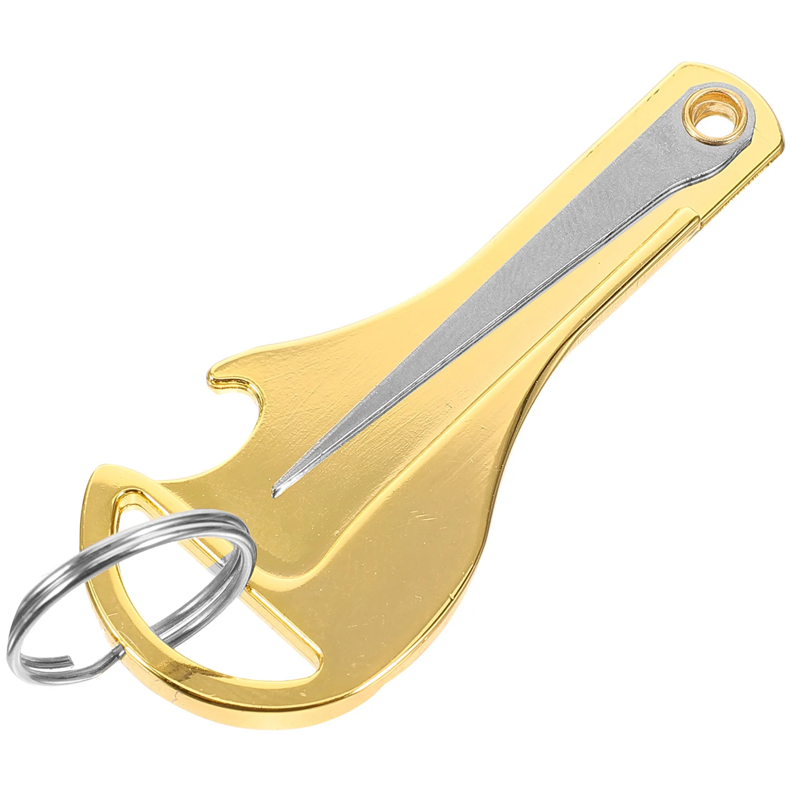 

Stainless Steel Foldable Toothpick Portable Metal Opener Practical for Travel Camping Picnic Outdoors Stainless Steel Toothpick