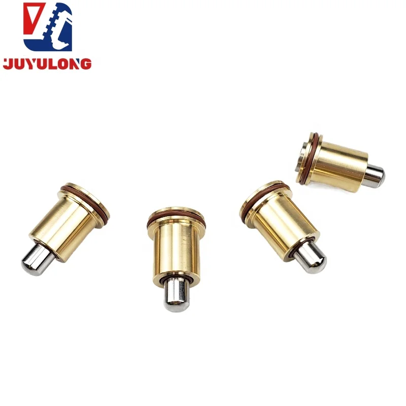 JUYULONG for Hitachi ZAX55 60 70 200 300-2-3 excavator walking foot valve bullet head dual oil seal Construction Machinery Parts