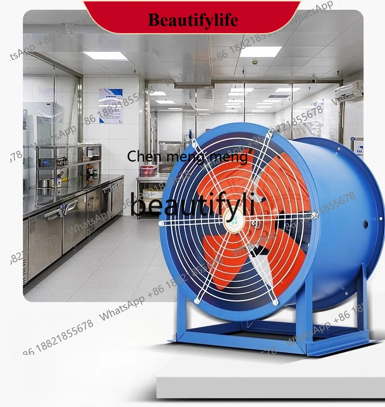 

AB02 Тип SF Осевой вентилятор с фиксированным трубопроводом 380 В 220 В Промышленная заводская вентиляция Вытяжной мощный вытяжной вентилятор для замены воздуха