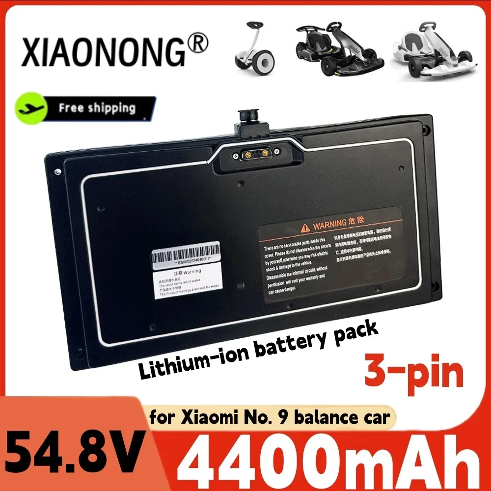 

For Xiaomi Mini No. 9 Balanced Car Battery High-quality 54.8v 4400mah 3-pin Electric Balanced Lithium Battery Accessories