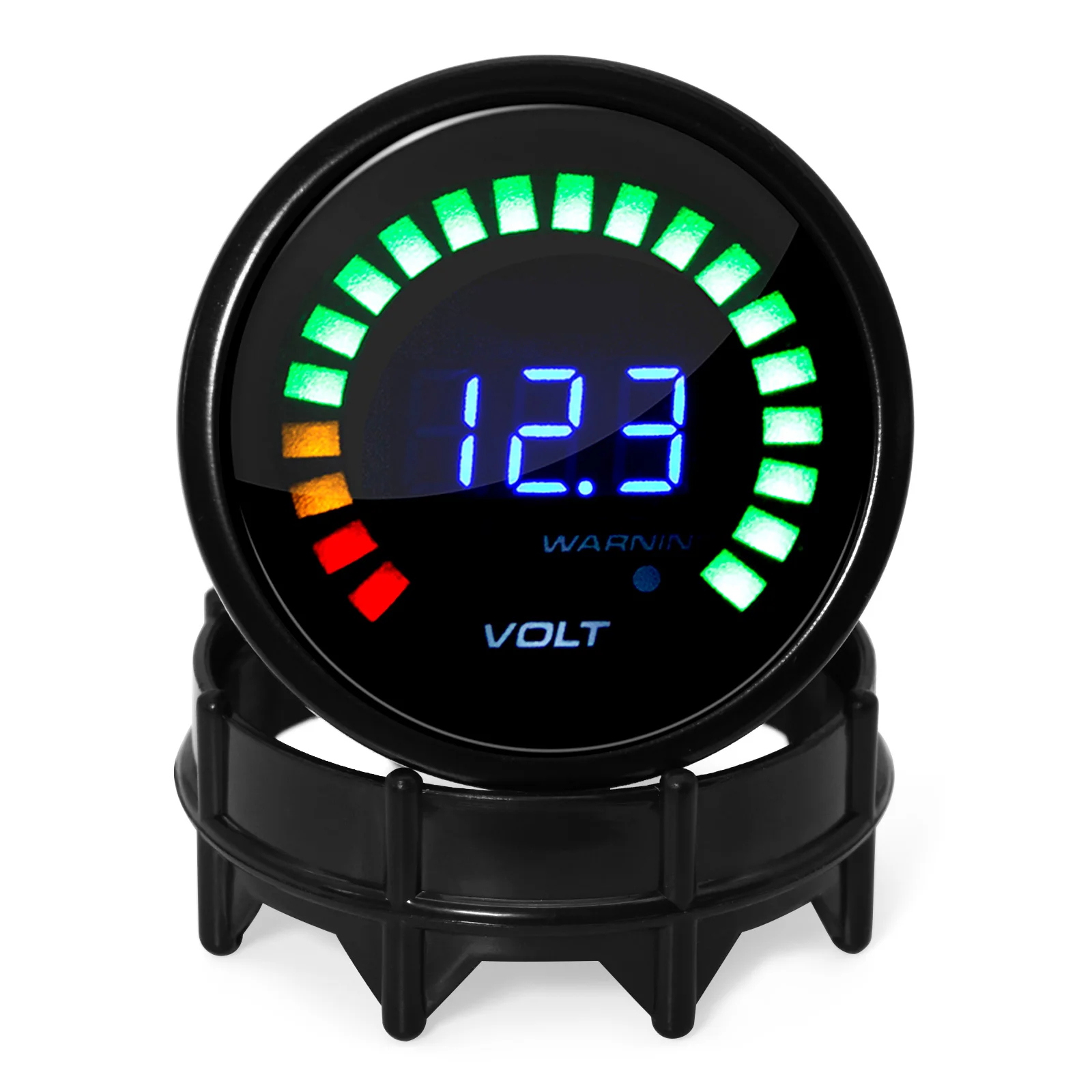 LED Digital Voltmeter Monitor 52mm Waterproof Voltage Volt Meter Gauge 8~18V Fit Motorbikes Cars Boats ATV UTV camper 12V