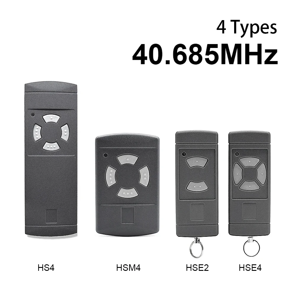 40 685 MHz HSM2 HSM4 HSE2 Garage Door Remote Control 40MHz Gate Command Opener