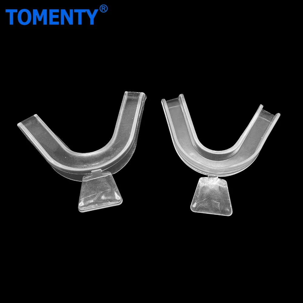 2Pcs Dental Bite Sleep Aid Whitening Teeth Mouth Tray Silicone Night Mouth Guard for Teeth Clenching Grinding Dentistry Tools