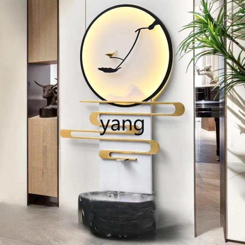 MMHallway Flowing Water Ornaments Circulating Water Living Room Fountain Indoor Waterscape Slightly Luxury Decoration