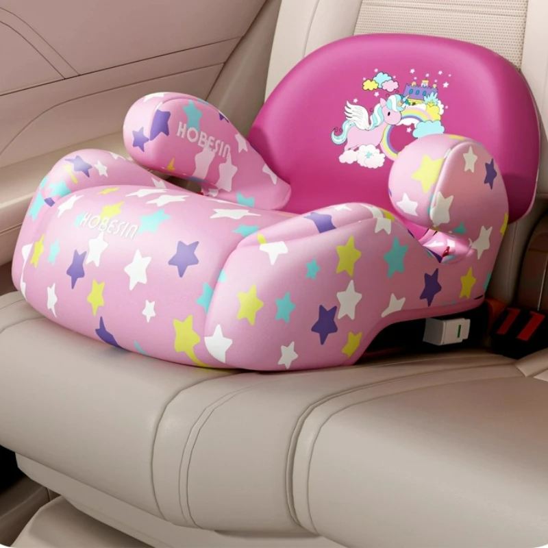 3-12 Year Old Height Pad Car Child Safety Seat ISOFIX Interface Portable Easy for Adults and Babies To Sit On