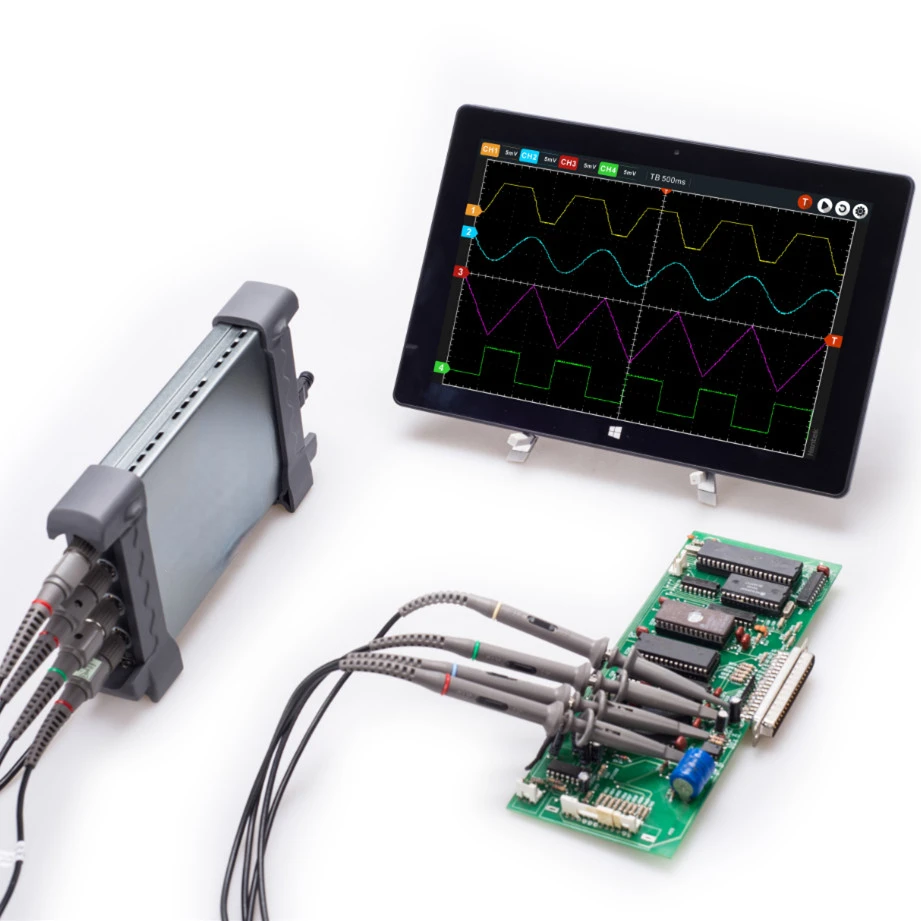 

Official 6254BD 4 Channels 250Mhz Bandwidth Osiclloscope Digital USB PC Portable Osciloscopio with 25Mhz Signal Generator