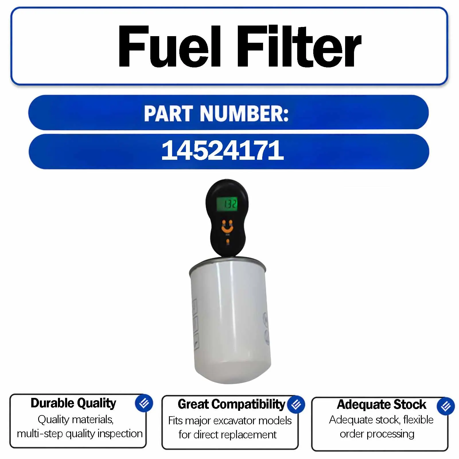 Ölfilter 14524171 für Volvo EC290 EC360 EC460 EC330B EC360B EC460B Bagger