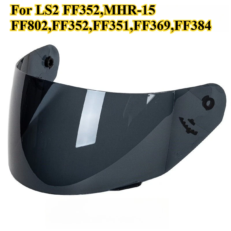 Helmet Visor for LS2 FF352,MHR-15 FF802,FF352,FF351,FF369,FF384 Anti-UV Dustproof Helmet Lens Helmet Accessories