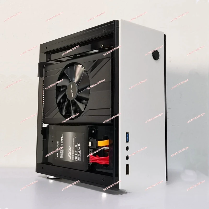 GEEEK A31S mini itx transparent chassis, small 1u power supply