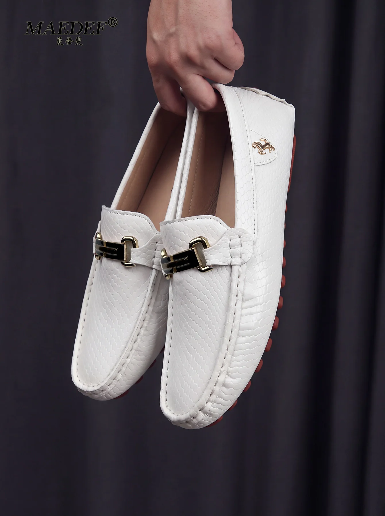 Summer Loafers Outdoor Anti-slip Comfort Soft Sole Men Breathable Flat Driving Shoes Classic Casual Loafers Plus Size for Men's